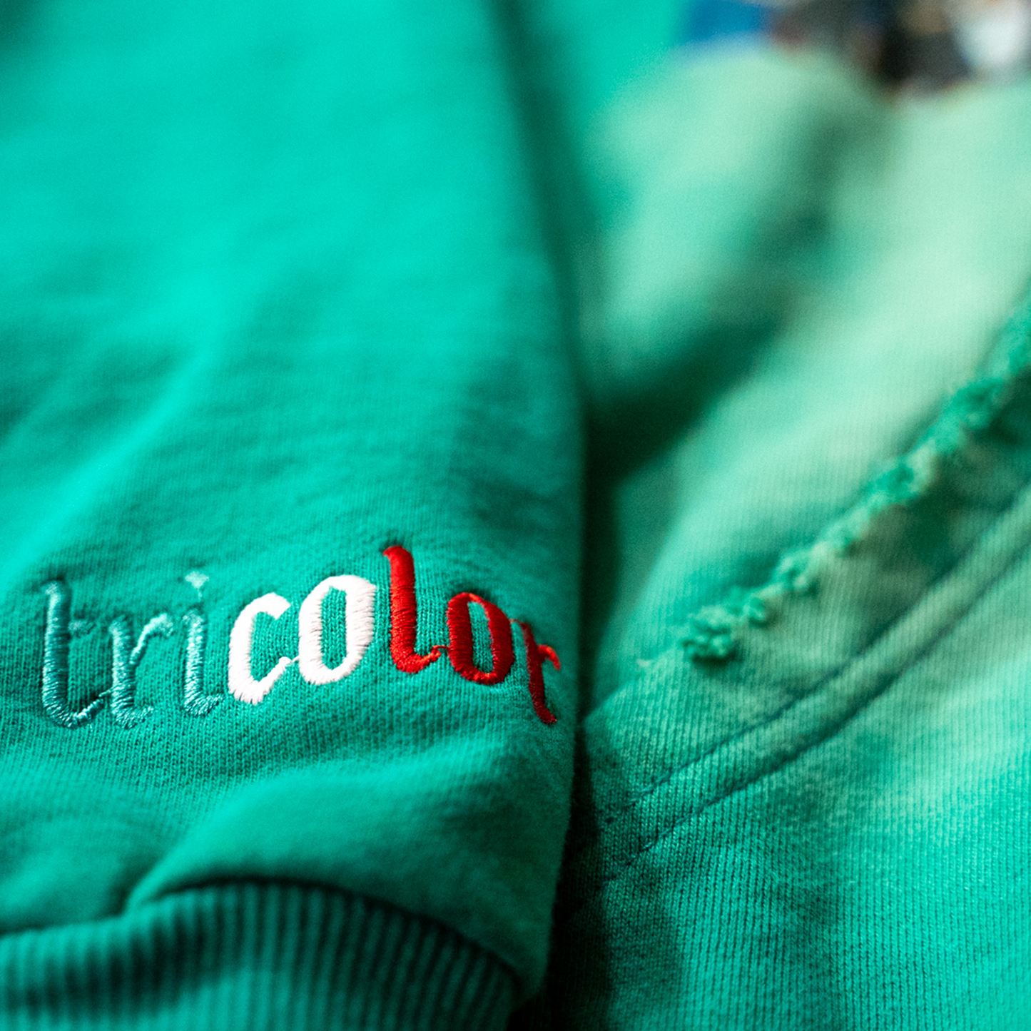 Mexico Green Zip Up